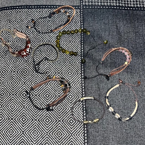Bracelets (the whole lot of 8) - Picture 1 of 9